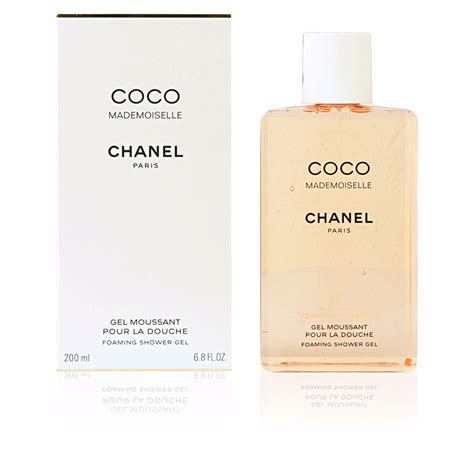 chanel coco mademoiselle duschgel 200 ml|Chanel foaming shower gel.